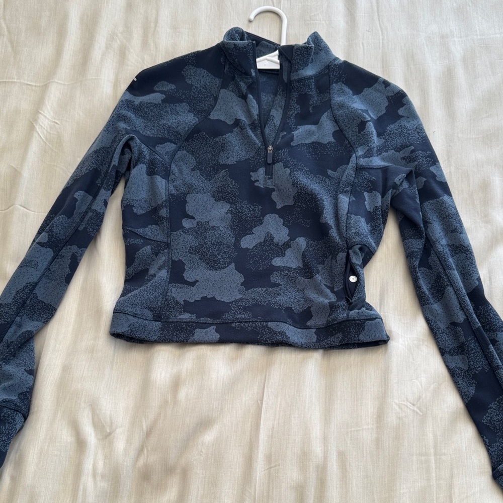 Lululemon It’s Rulu Run Cropped Half-Zip